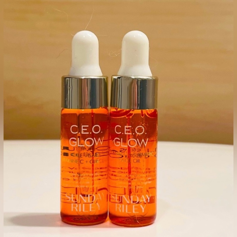 Sunday Riley - C.E.O. Glow Vitamin C + Turmeric Face Oil - 2 x 5 ml (10ml total)